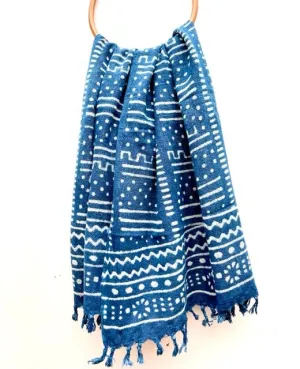 100% COTTON BLOCKPRINT SCARF