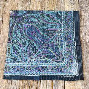 100% COTTON SQUARE SCARF 100CM