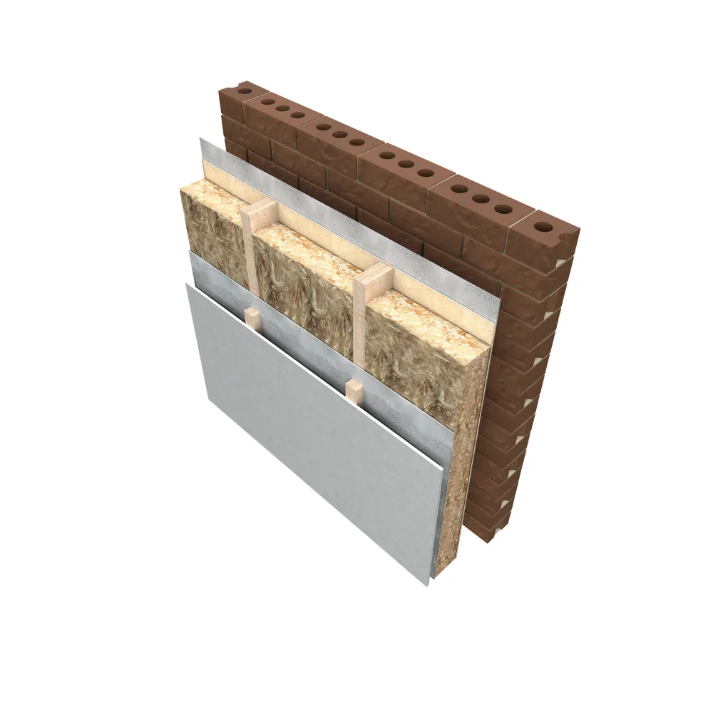 140mm Knauf FrameTherm® Roll 32 (2 x 570mm rolls) (3.19m²)