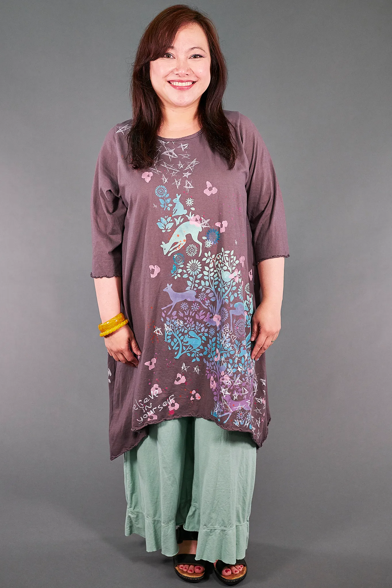 1565 Swing Tunic Flint-Ethereal Forest