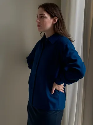1960s saint laurent wool shirt