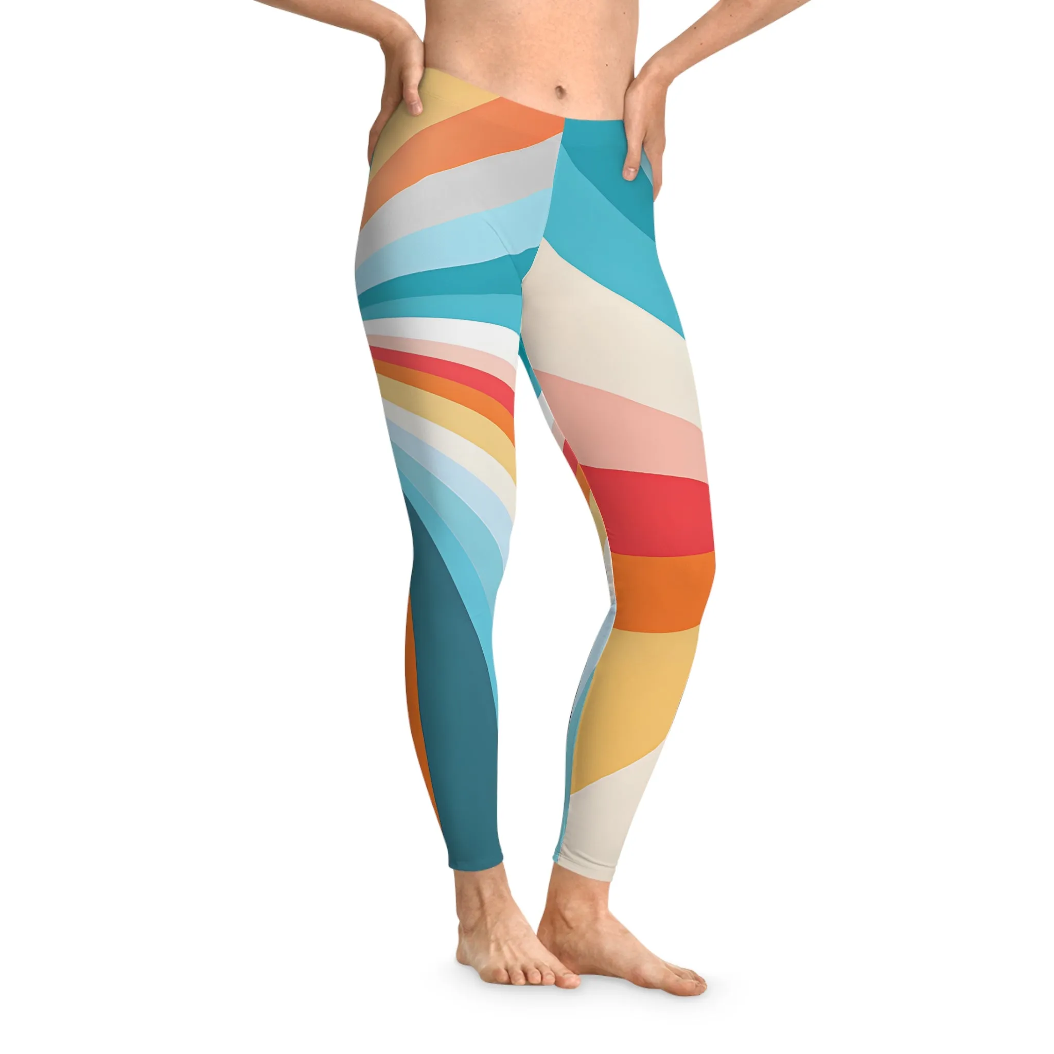 1970s Vibe Stretchy Leggings