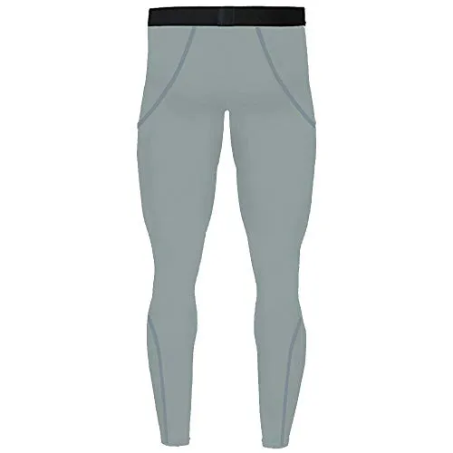 1Bests Men's Sports Running Set Compression Shirt   Pants Skin-Tight Long Sleeves Quick Dry Fitness Tracksuit Gym Yoga Suits, New Dark Grey, X-Large
