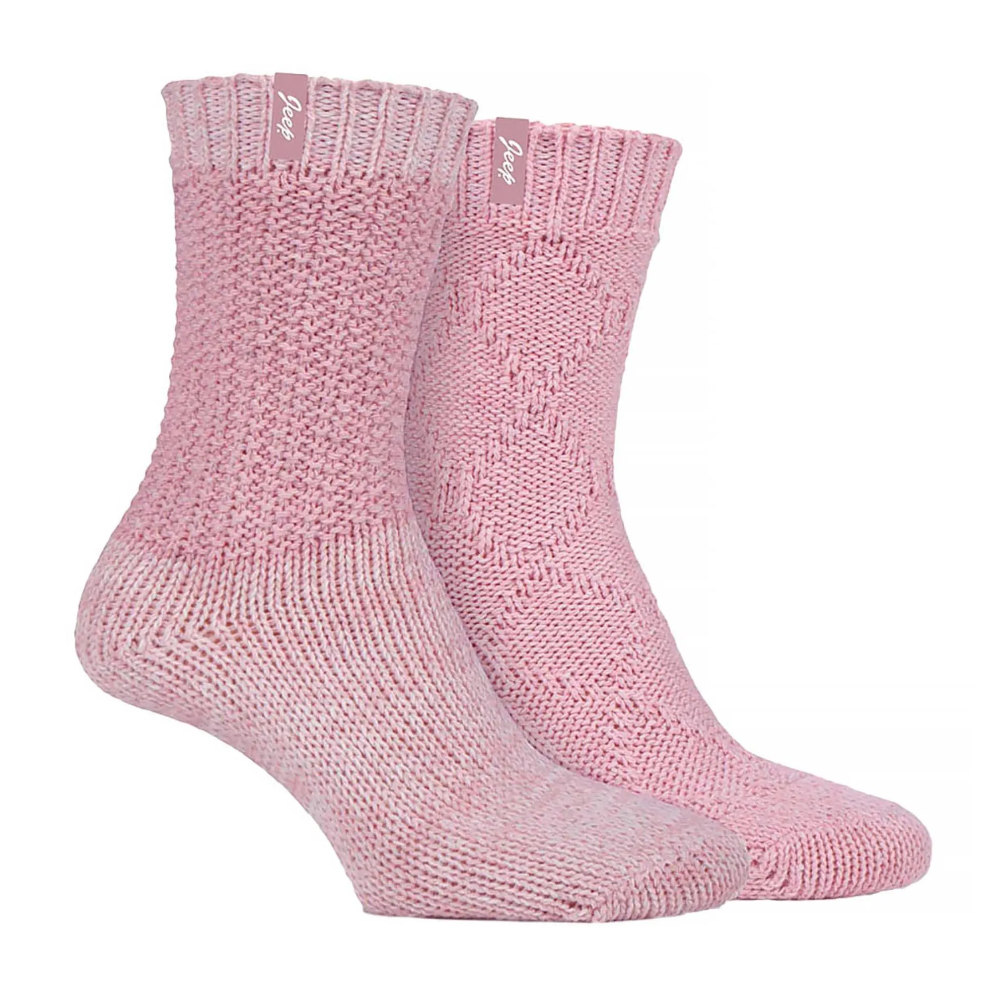 2 Pack Women's Wool Blend Cable Knit Boot Socks, Outdoor Socks