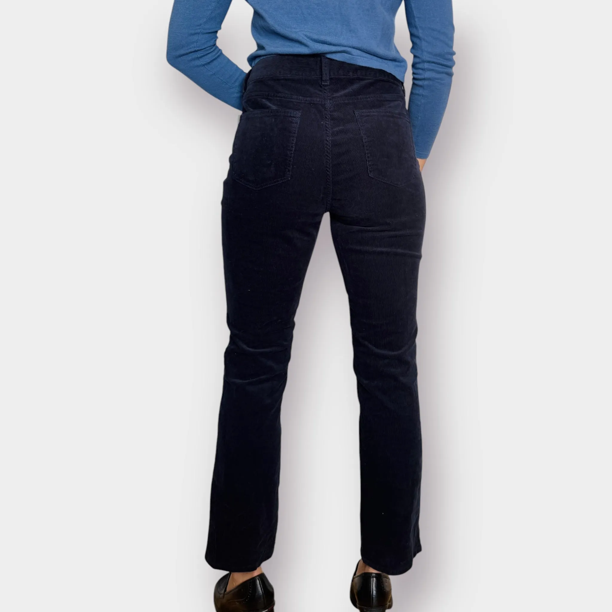 2000s Talbots Navy Corduroy Pants