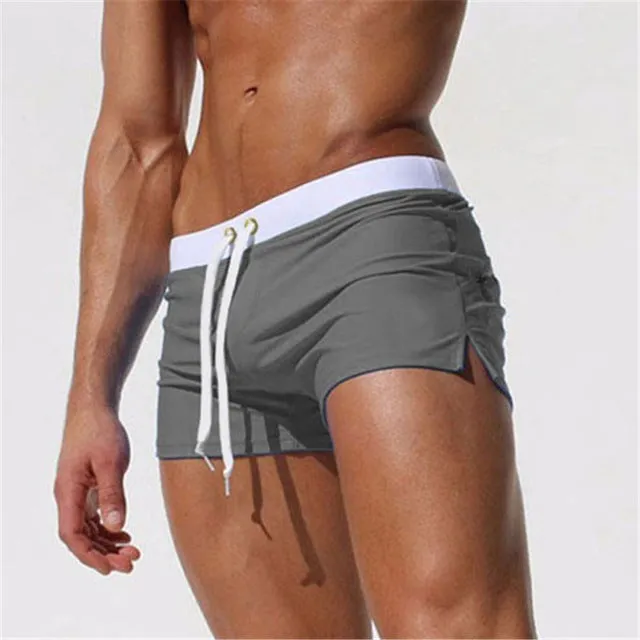 2018 Summer Swimwear Men Swimsuit Maillot De Bain Boy Swim Suits Boxer Shorts Swim Trunks Swimming Surf Banadores mayo sungas