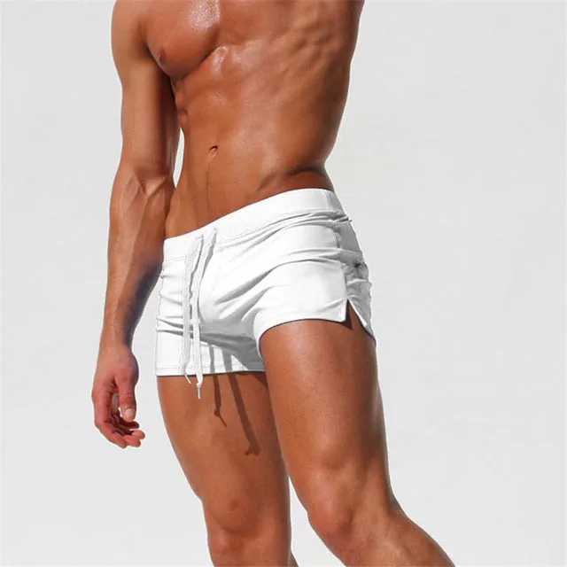 2018 Summer Swimwear Men Swimsuit Maillot De Bain Boy Swim Suits Boxer Shorts Swim Trunks Swimming Surf Banadores mayo sungas