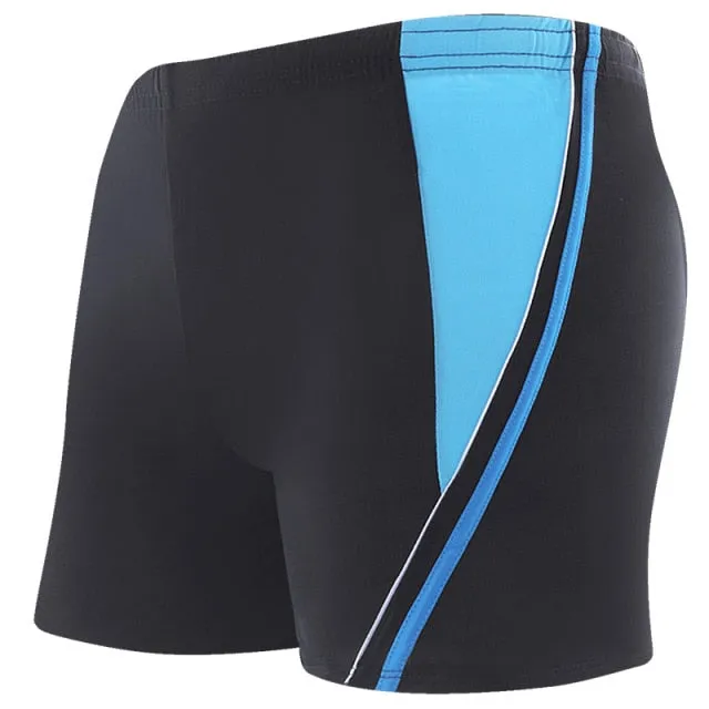 2020 Men Swimsuit Summer Swimming Trunks Waterproof Sexy Pants Racing Beach Shorts Men's Boxer Briefs for Surffing Water Sport