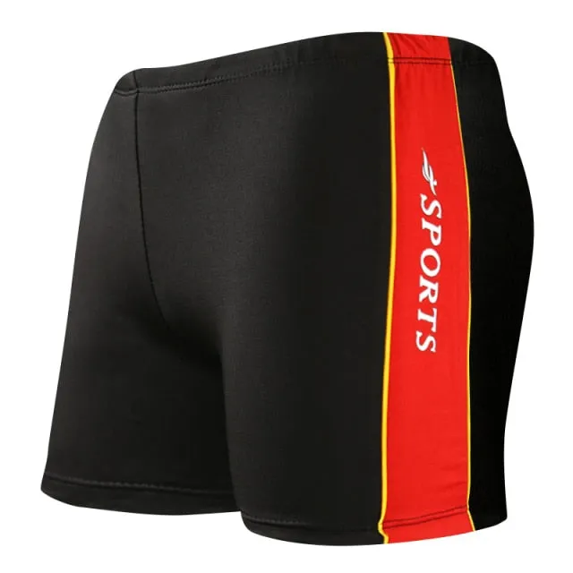 2020 Men Swimsuit Summer Swimming Trunks Waterproof Sexy Pants Racing Beach Shorts Men's Boxer Briefs for Surffing Water Sport