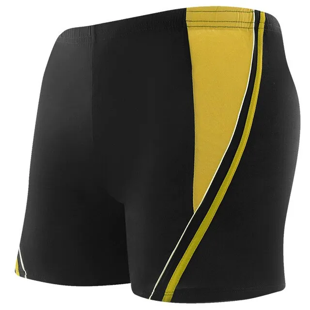 2020 Men Swimsuit Summer Swimming Trunks Waterproof Sexy Pants Racing Beach Shorts Men's Boxer Briefs for Surffing Water Sport