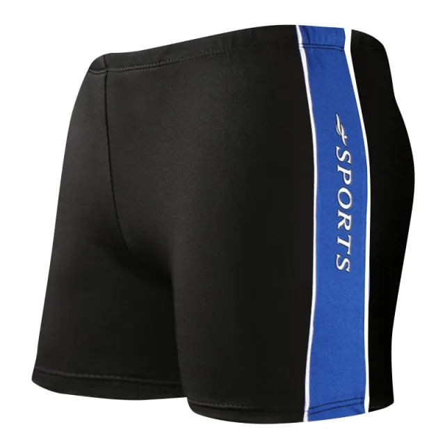 2020 Men Swimsuit Summer Swimming Trunks Waterproof Sexy Pants Racing Beach Shorts Men's Boxer Briefs for Surffing Water Sport