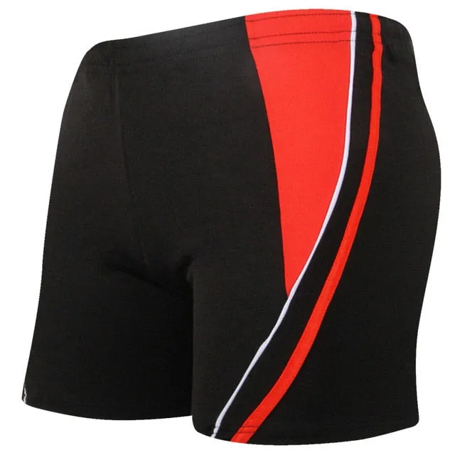2020 Men Swimsuit Summer Swimming Trunks Waterproof Sexy Pants Racing Beach Shorts Men's Boxer Briefs for Surffing Water Sport
