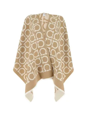 320385755826 BEIGE FERRAGAMO WOMEN CAPE SHAWL