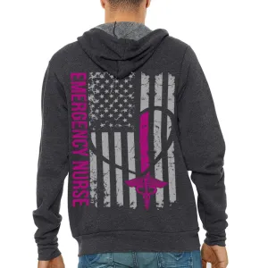 3450574588 Bella   Canvas Unisex Full Zip Hoodie