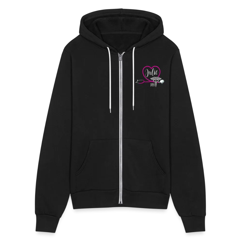 3450574588 Bella   Canvas Unisex Full Zip Hoodie