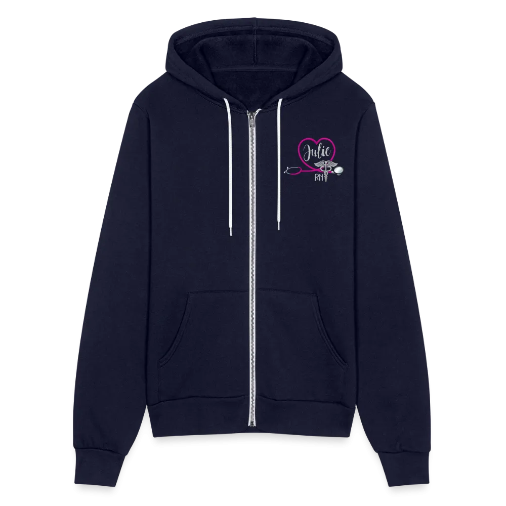 3450574588 Bella   Canvas Unisex Full Zip Hoodie