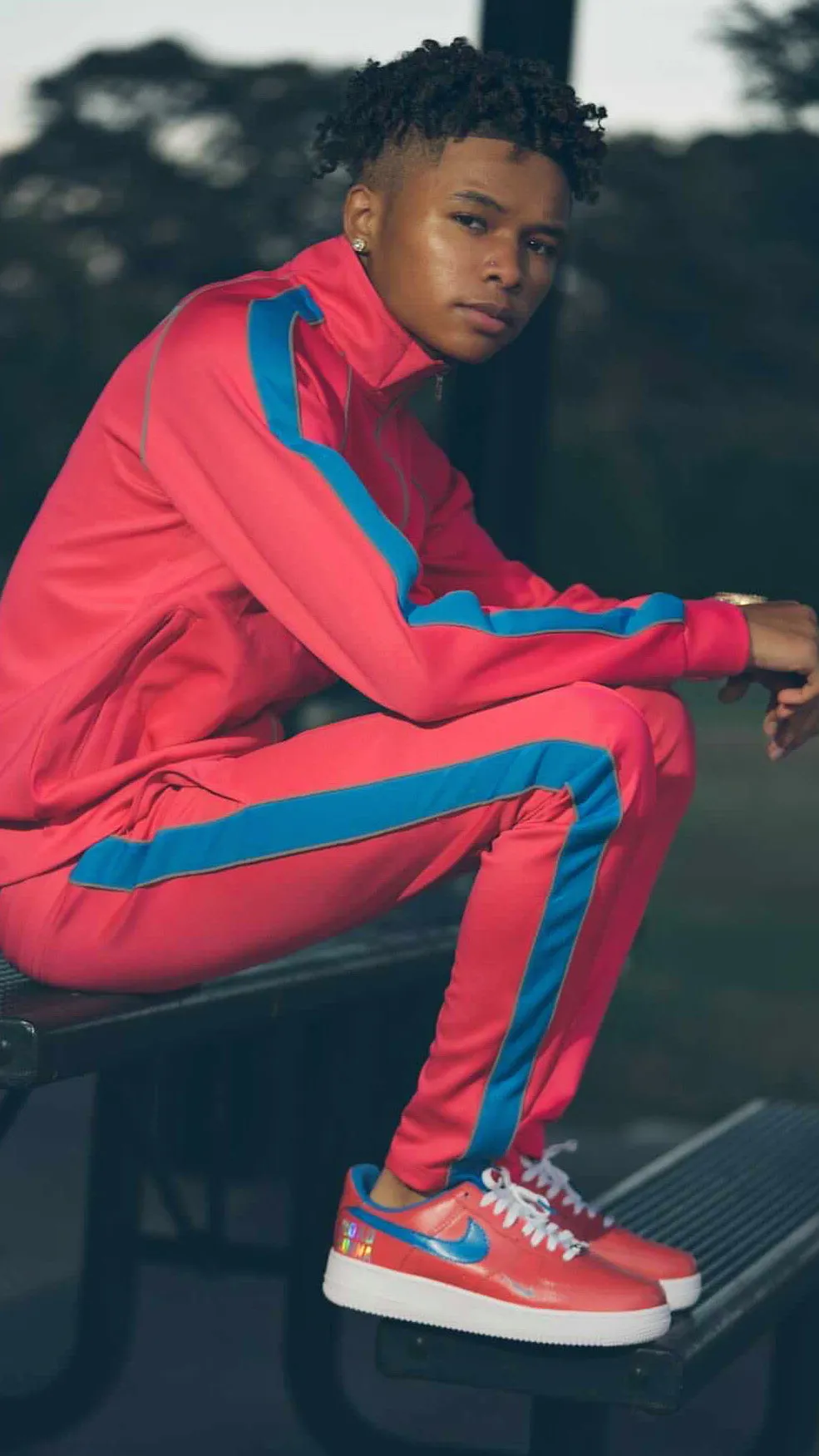 3M Alpha Set (Pink/Blue) Tracksuit