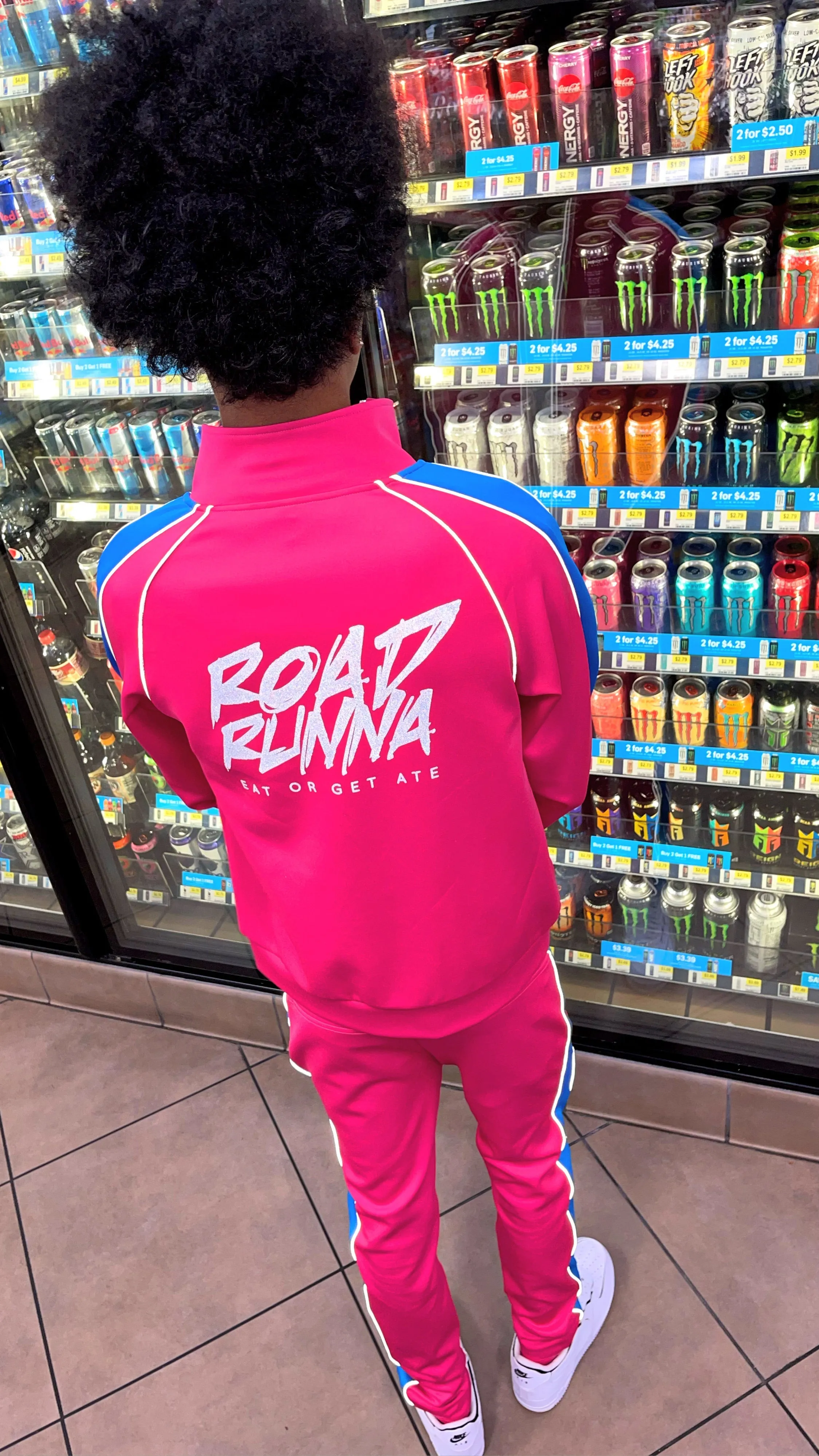 3M Alpha Set (Pink/Blue) Tracksuit