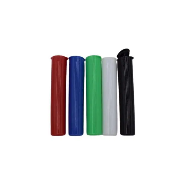 98mm Opaque & Clear Assorted Colors Joint Tube Child Resistant (600 Count)