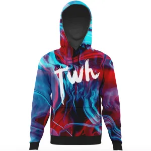 Abstract All Over Printed Hoodie