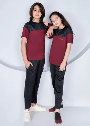 Active Burgundy - Kids Dri-Fit