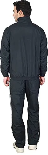 Adidas Men's Tracksuit (B47003_2XL_Black/White)