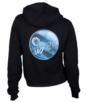 Afternoon Delight Ladies Zip Hooded Sweatshirt