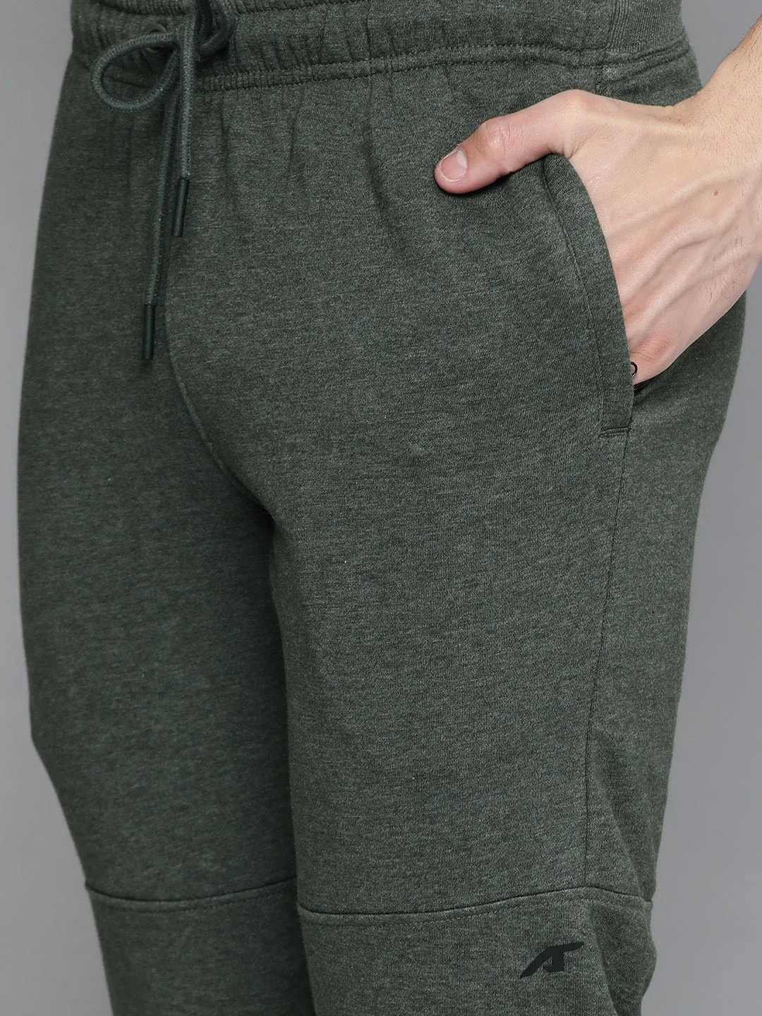Alcis Men Colorblock Green Track Suit