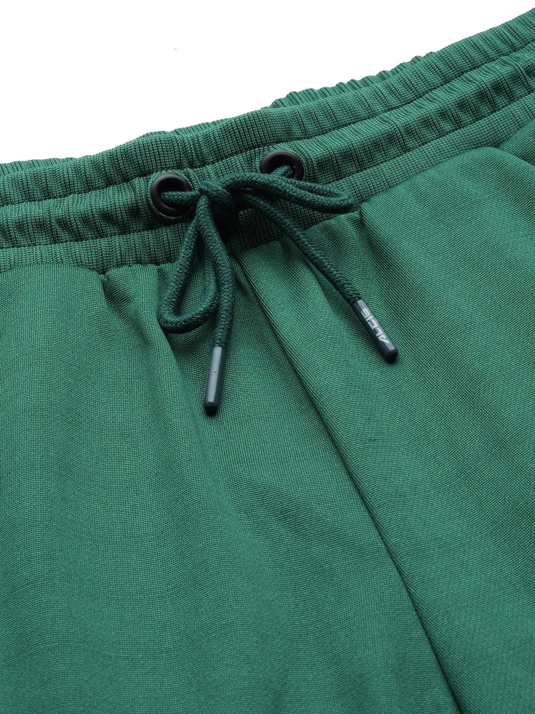 Alcis Men Green Solid Tracksuit