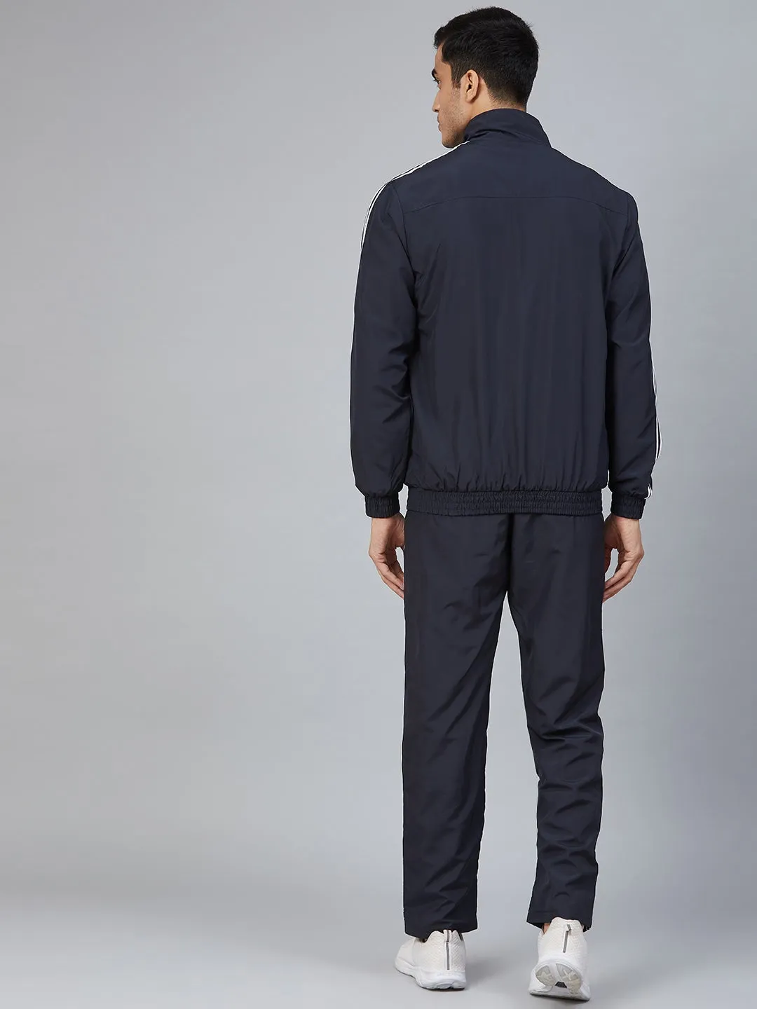 Alcis Men Solid Blue Track Suit