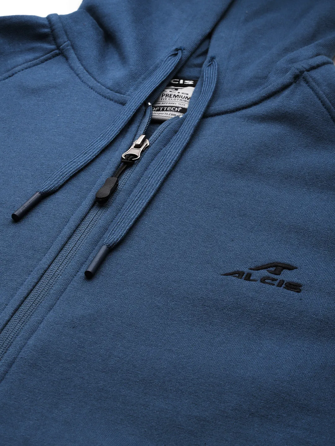 Alcis Men Solid Mid-Rise Tracksuit