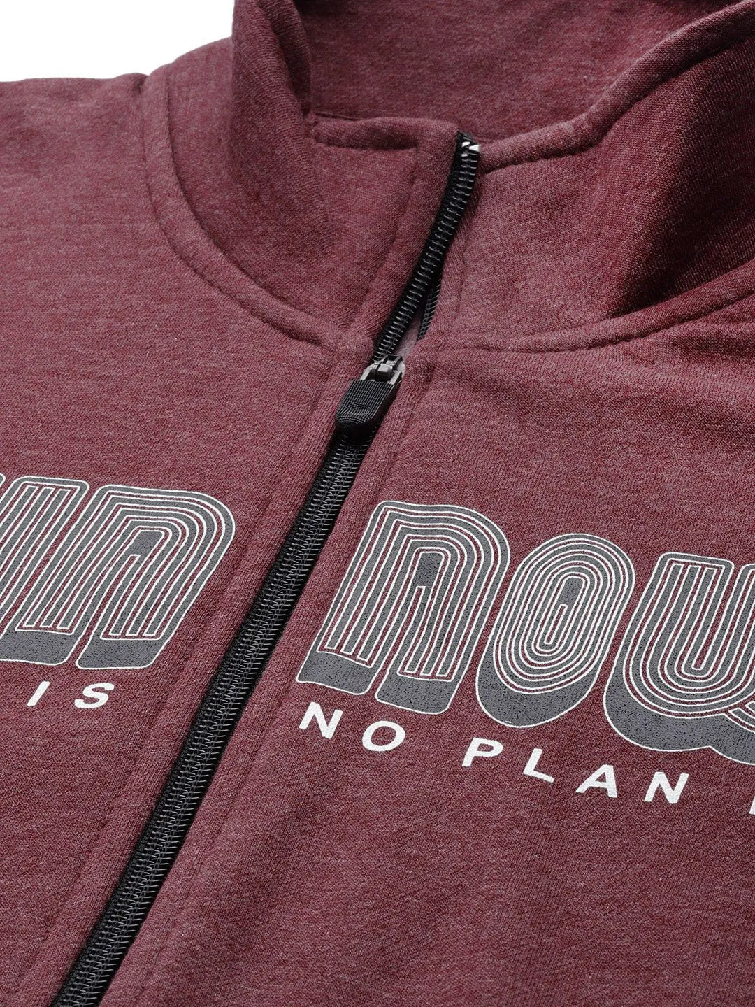 Alcis Men Typography Maroon Tracksuits