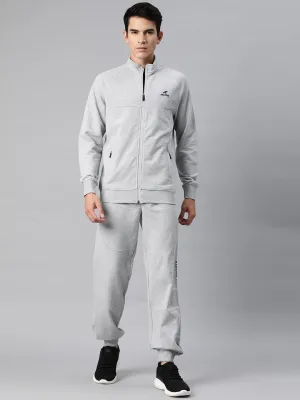 Alcis Men Typography Print Mid-Rise Tracksuit