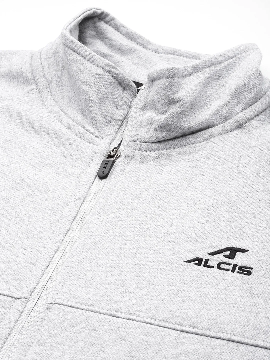 Alcis Men Typography Print Mid-Rise Tracksuit