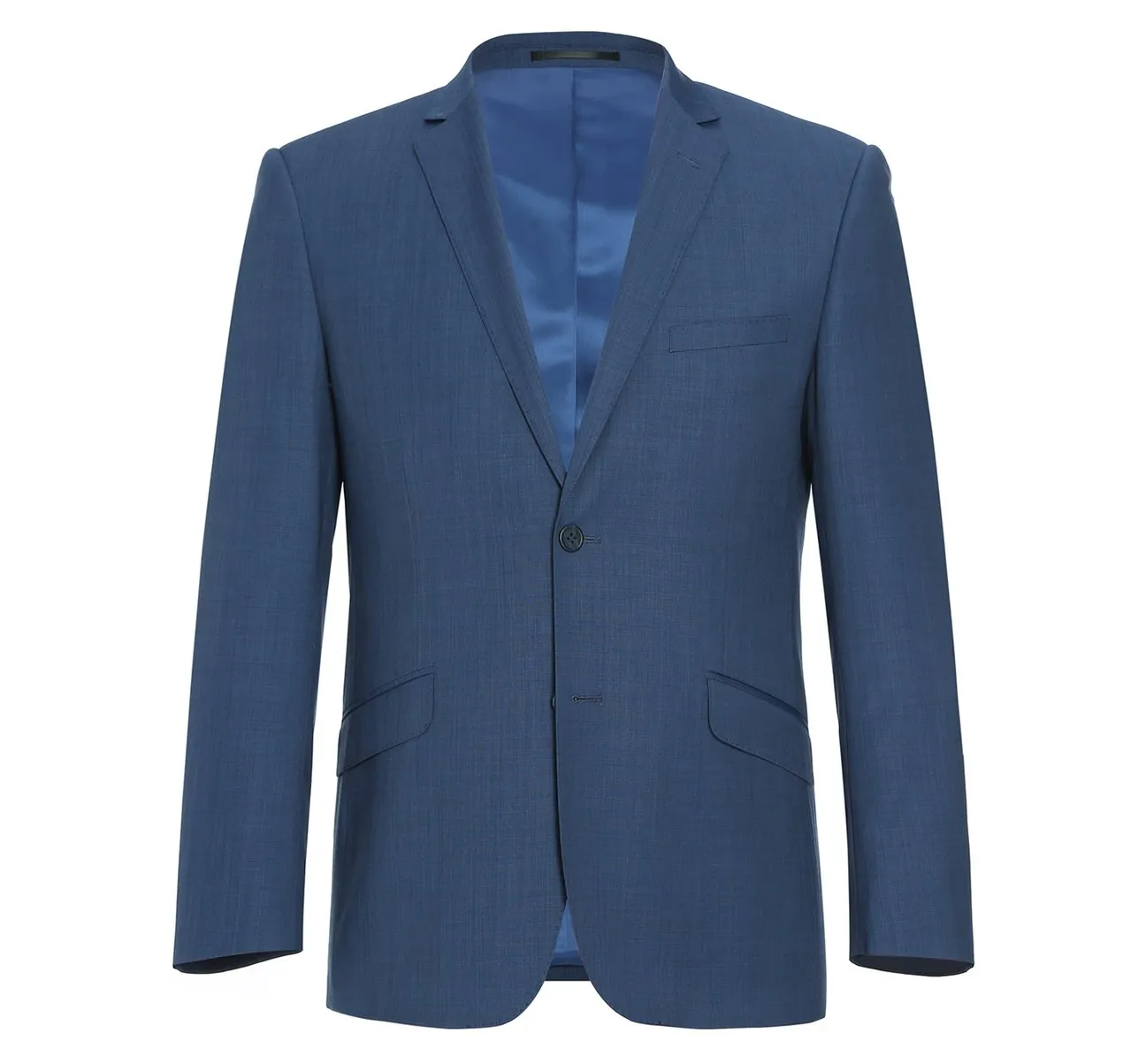 Alessandro Vitello by Renoir 2-Piece Slim Fit Single Breasted Wool Suit 557-1