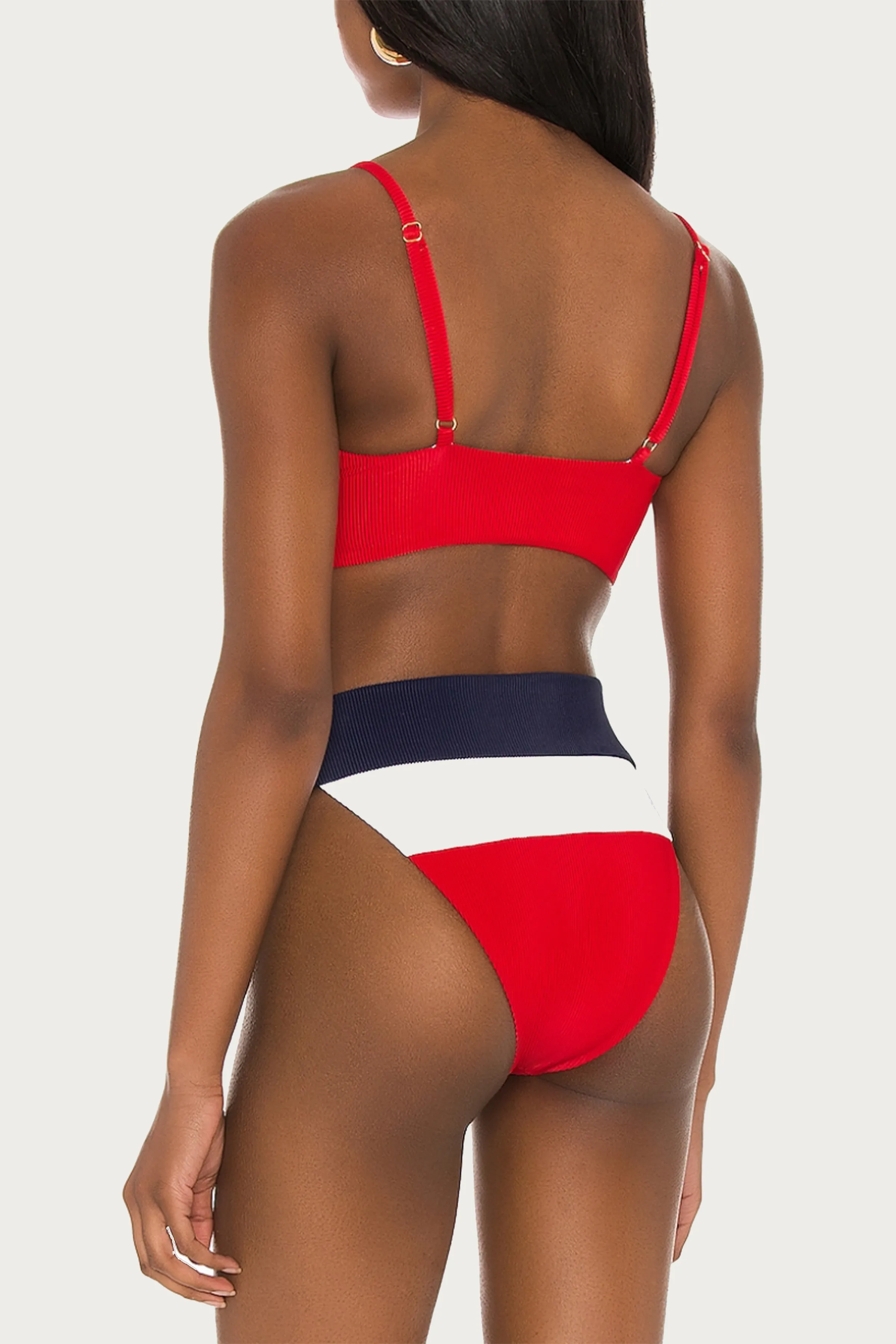 ALEXIS HIGH-LEG BIKINI BOTTOM