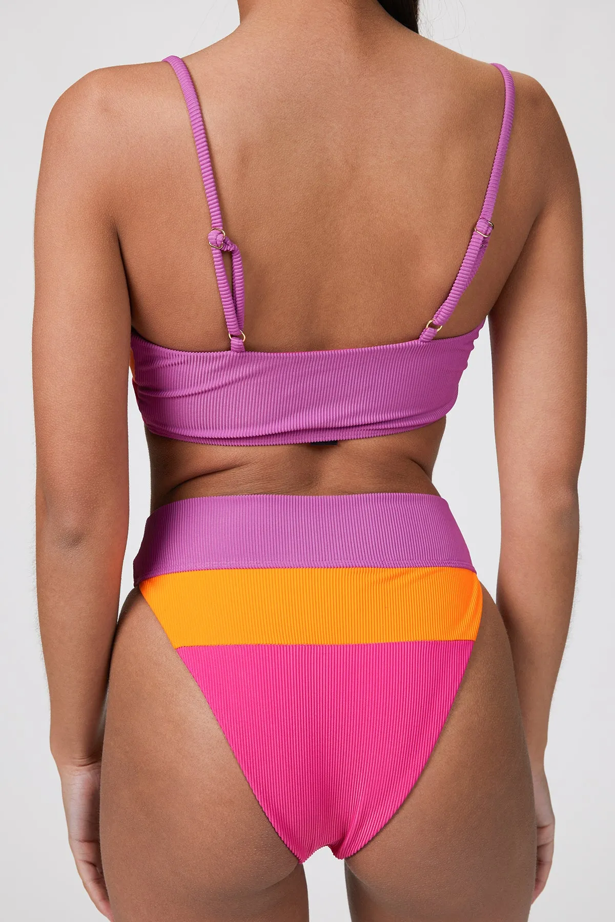 ALEXIS HIGH-LEG BIKINI BOTTOM