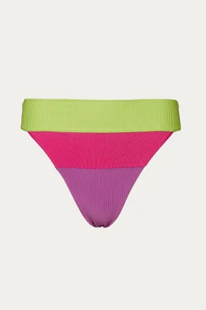 ALEXIS HIGH-LEG BIKINI BOTTOM