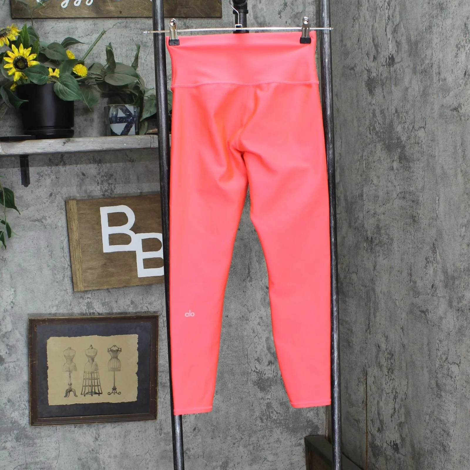 Alo Yoga Womens High Waist Leggings 1678fa591eb28a Hot Pink S