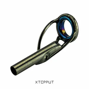 Alps PP-Tip Top (Ring size 6 & 8)-Titanium Chrome frame with Zirconia Blue Color Rings