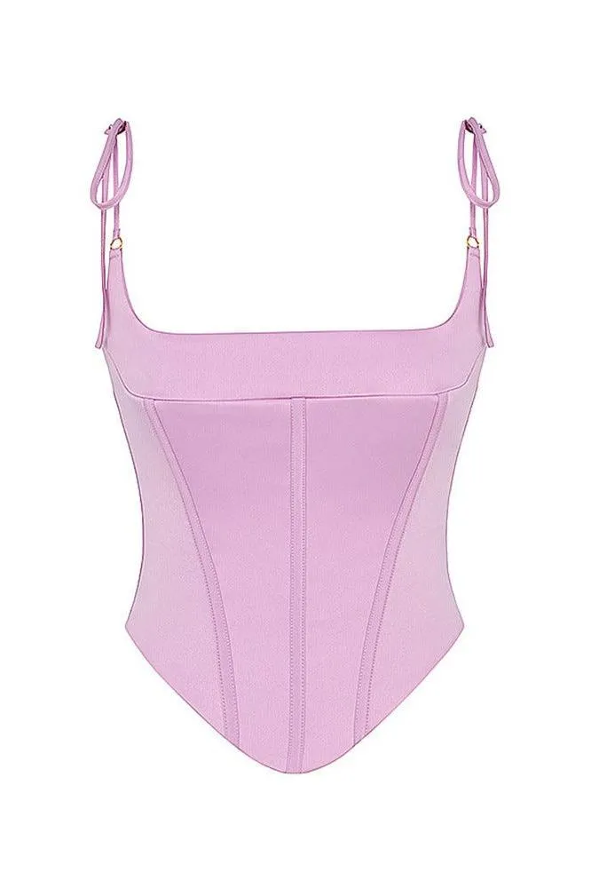 American fishbone strapless top