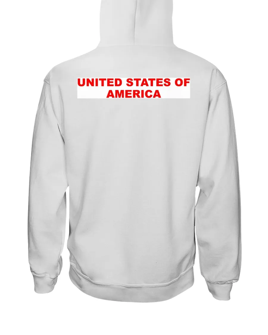 American Flag Jerzees Hoodies