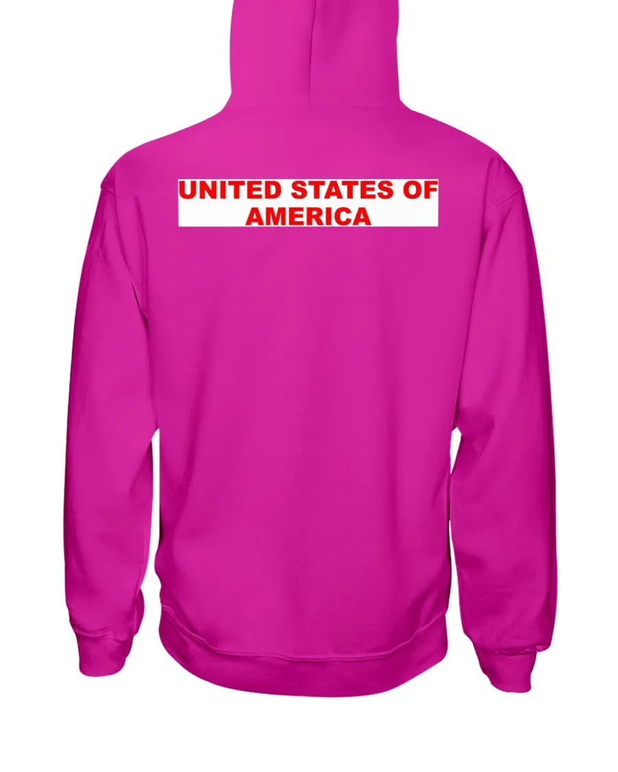 American Flag Jerzees Hoodies