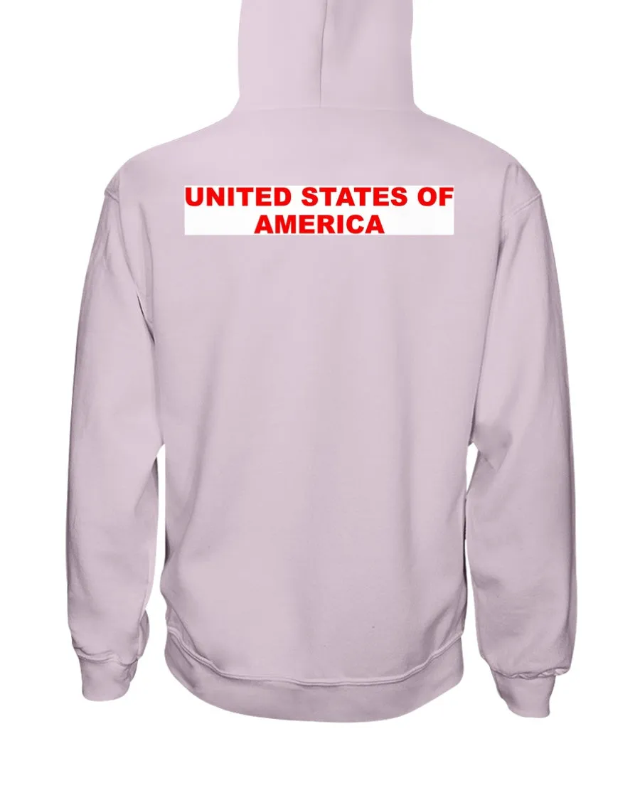 American Flag Jerzees Hoodies