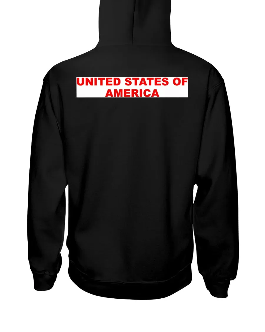 American Flag Jerzees Hoodies