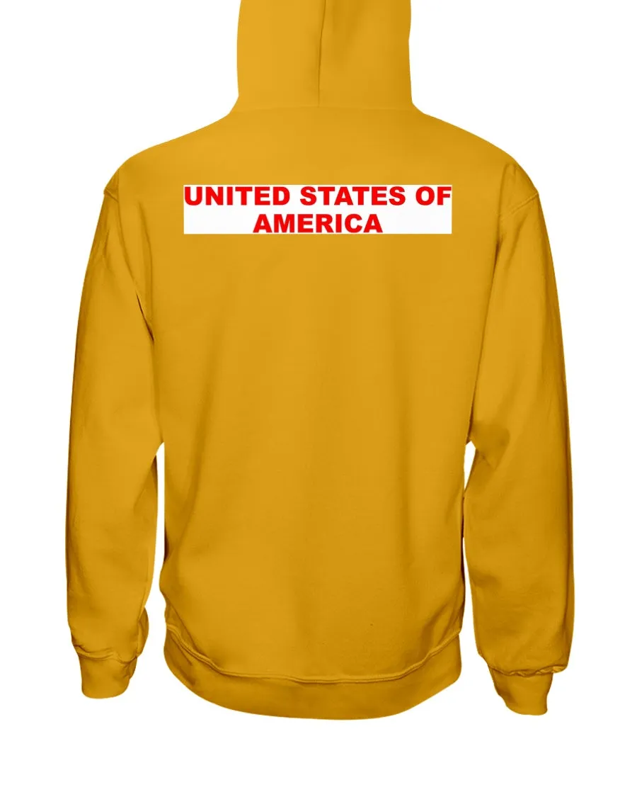 American Flag Jerzees Hoodies