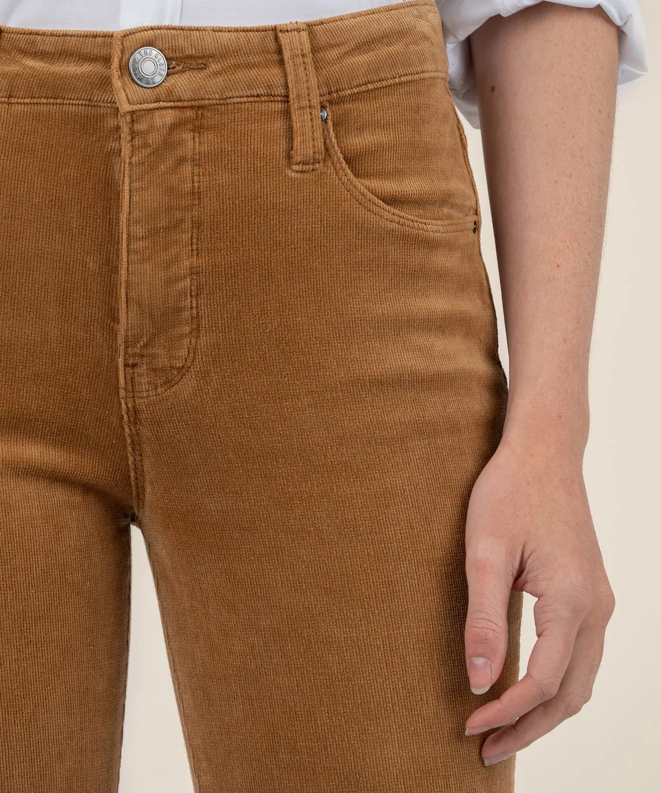 ANA HIGHRISE FAB AB FLARE / CAMEL CORDUROY