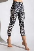 Animal Print Capri Length W/Key Pocket