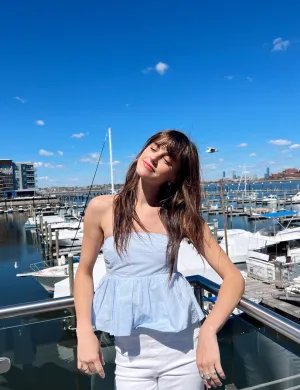 Anna Smocked Tube Top