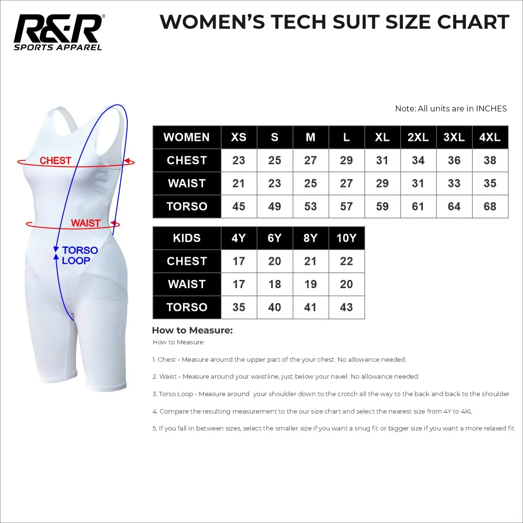 AquaCircuit Women's Open Back Kneeskin Tech Suit Swimsuit